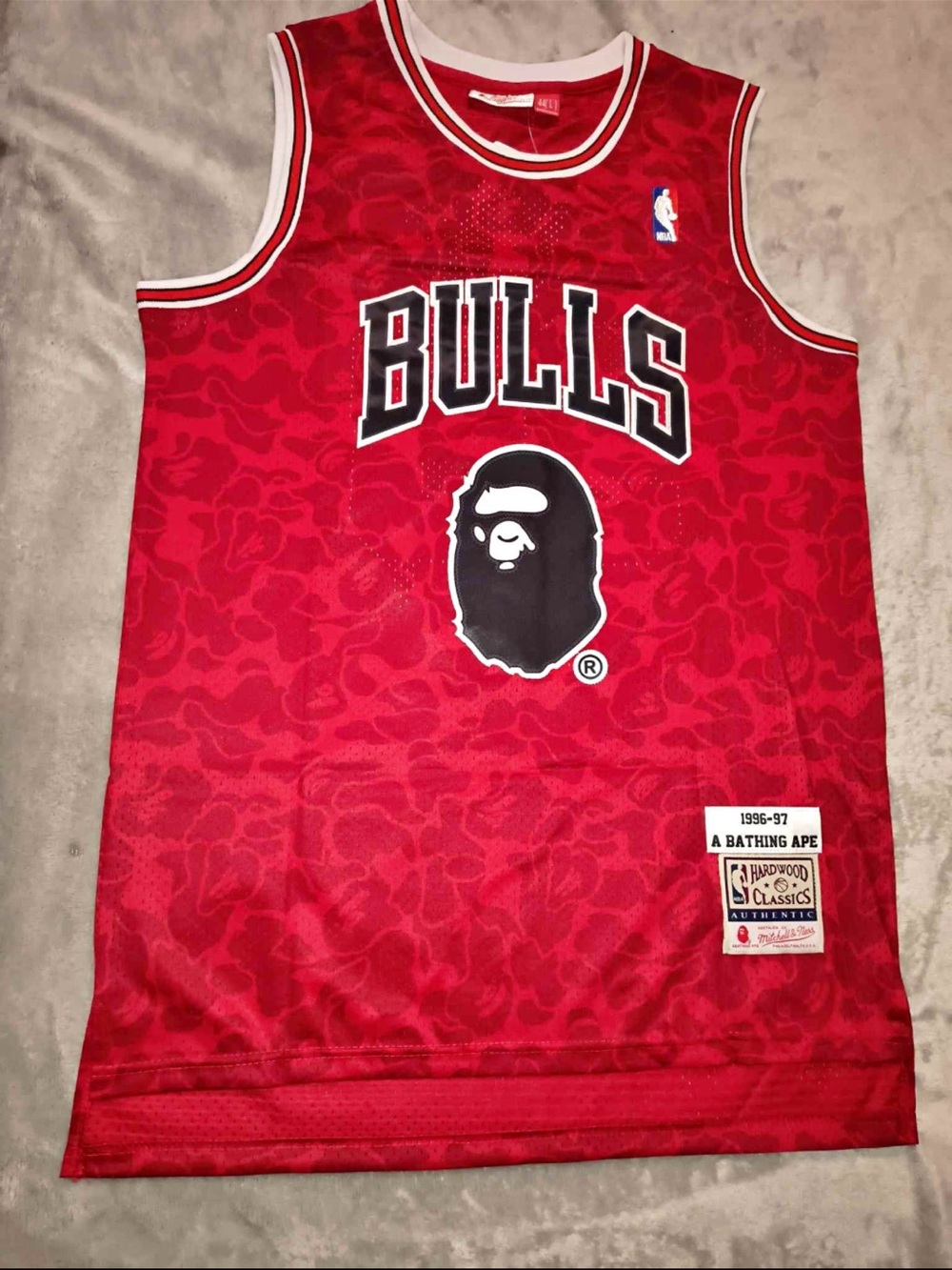 Bape nba bulls team collab size M